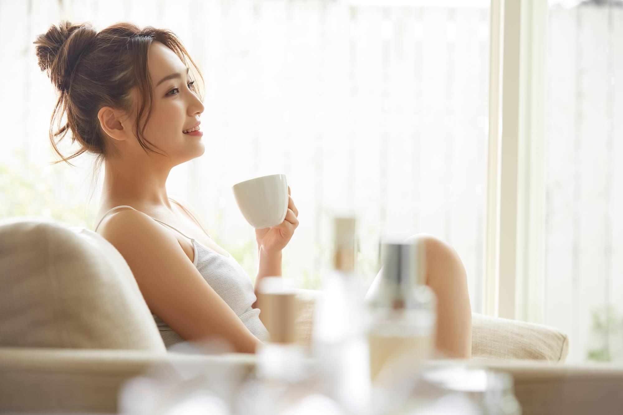 女性　ライフスタイル　リラックス