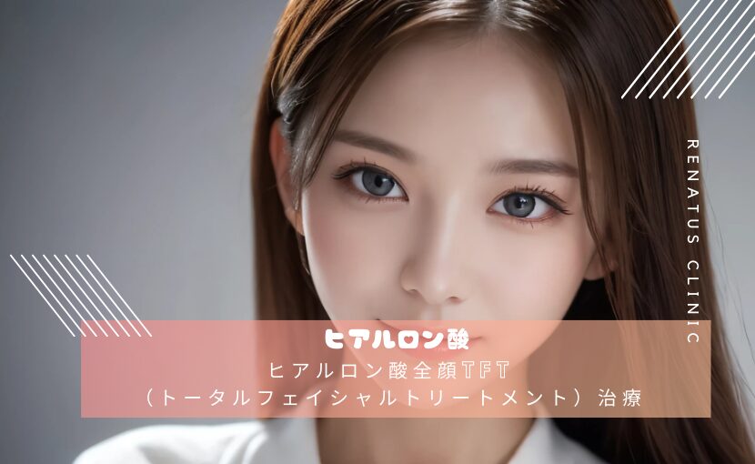 ヒアルロン酸全顔TFT（トータルフェイシャルトリートメント）治療