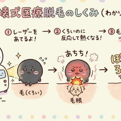 熱破壊式医療脱毛について詳しく解説 22 医療脱毛熱破壊式