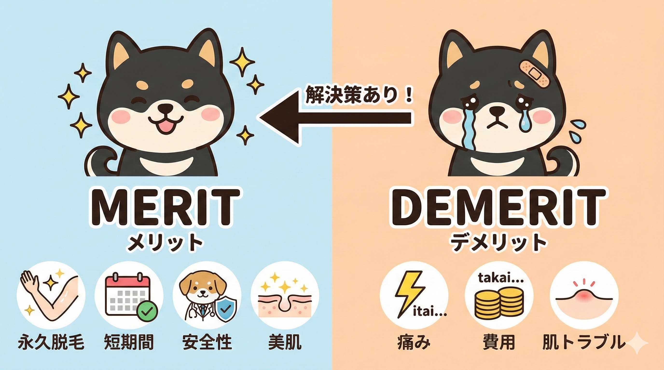 メリットデメリット