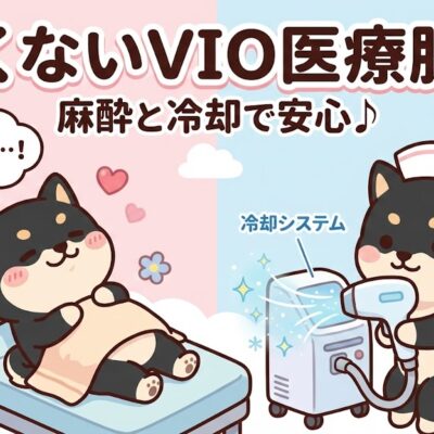 痛くないVIO医療脱毛ならレナトゥスクリニック 30 痛くないvio脱毛