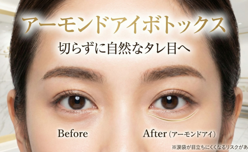 アーモンドアイボトックス（タレ目）