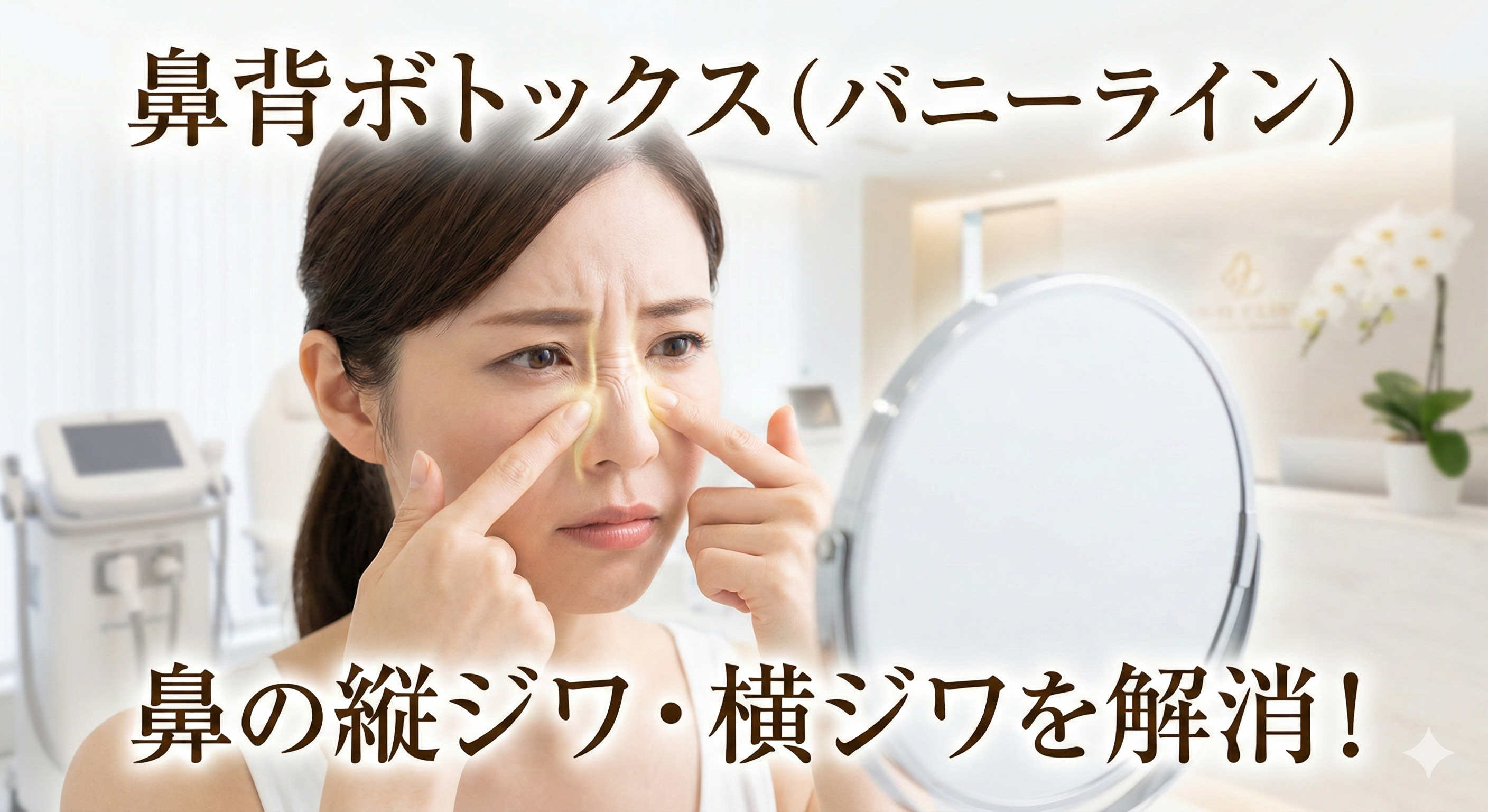 鼻背ボトックス