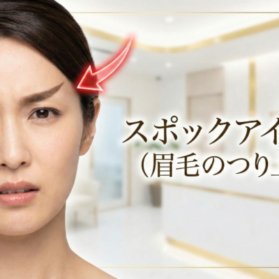 ボトックスで眉毛が吊り上がるスポックスアイブローとは