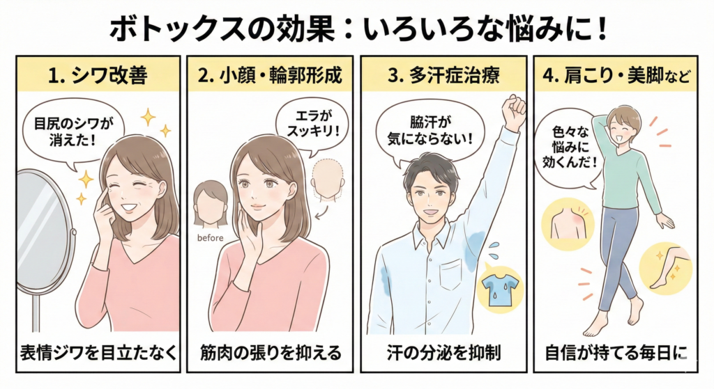ボトックスの効果