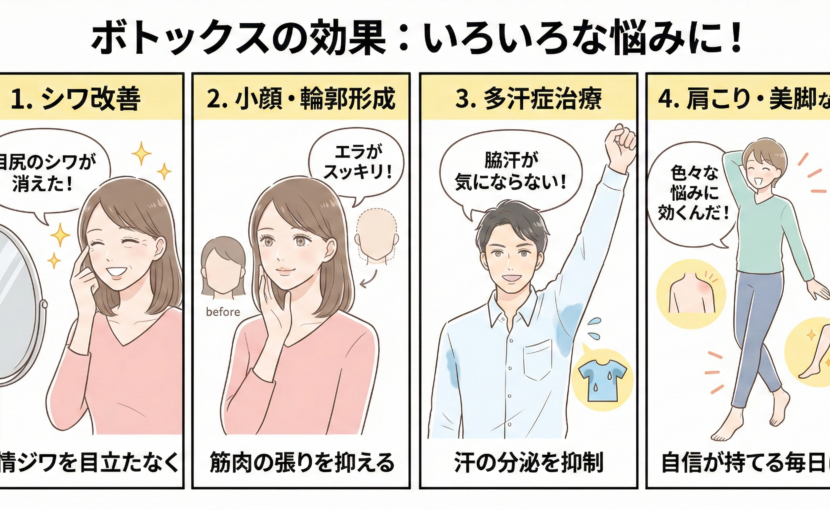 ボトックスの効果