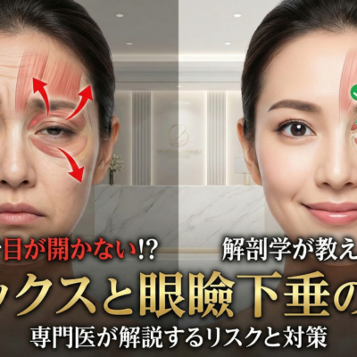 ボトックスと眼瞼下垂