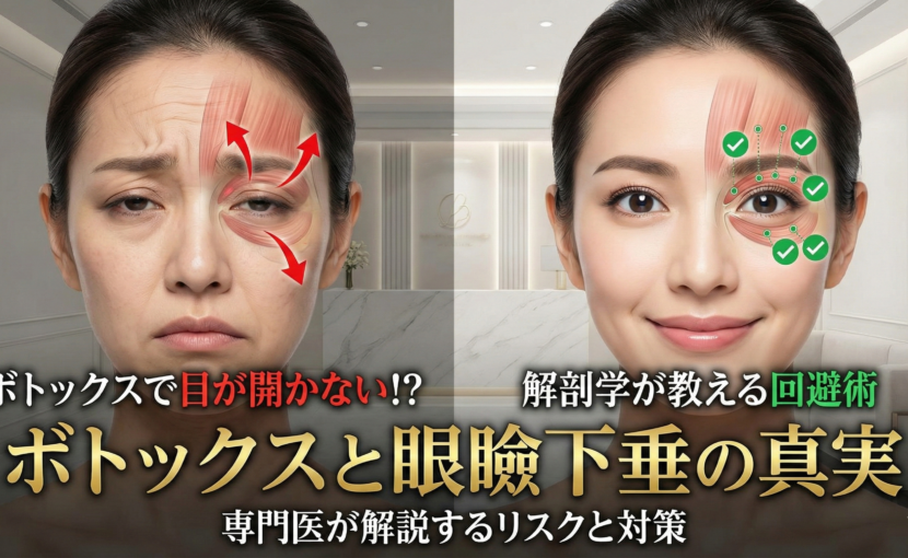 ボトックスと眼瞼下垂