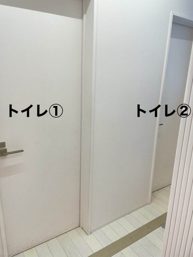 レナトゥスクリニック仙台院トイレどこ