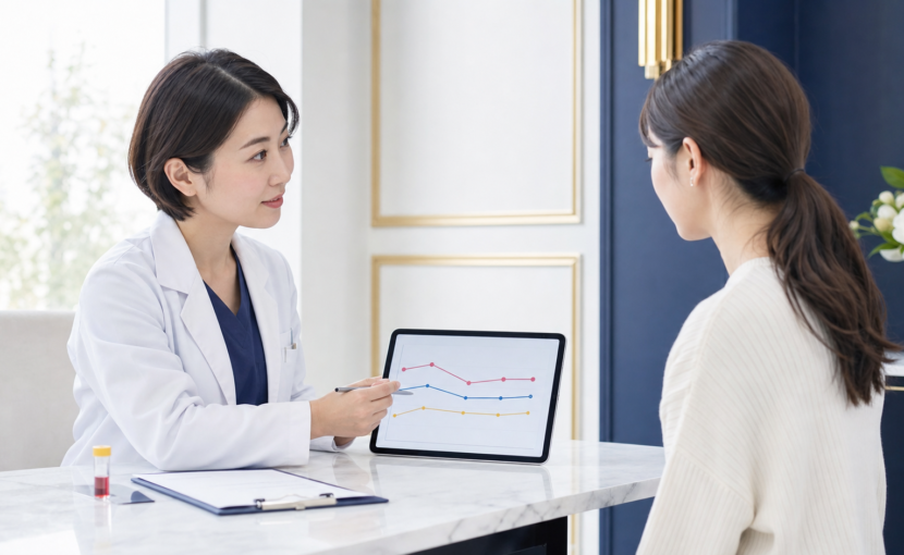 イソトレチノインの採血で中性脂肪を測る理由|脂質異常・食後高値・太るのかを医師が解説 1 イソトレチノインの採血結果と中性脂肪を医師に相談する患者