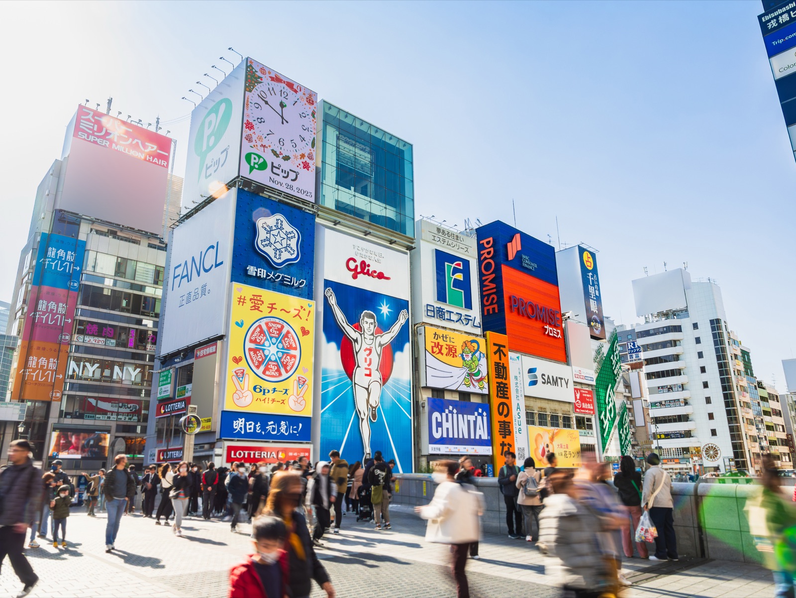 心斎橋・道頓堀のグリコサイン