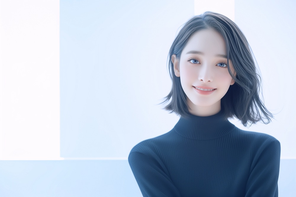 肌のきれいな女性（イメージ）