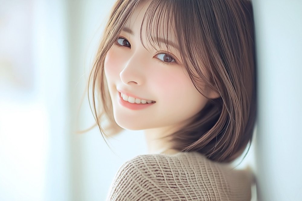 ピコレーザー 8 肌のきれいな女性(イメージ)