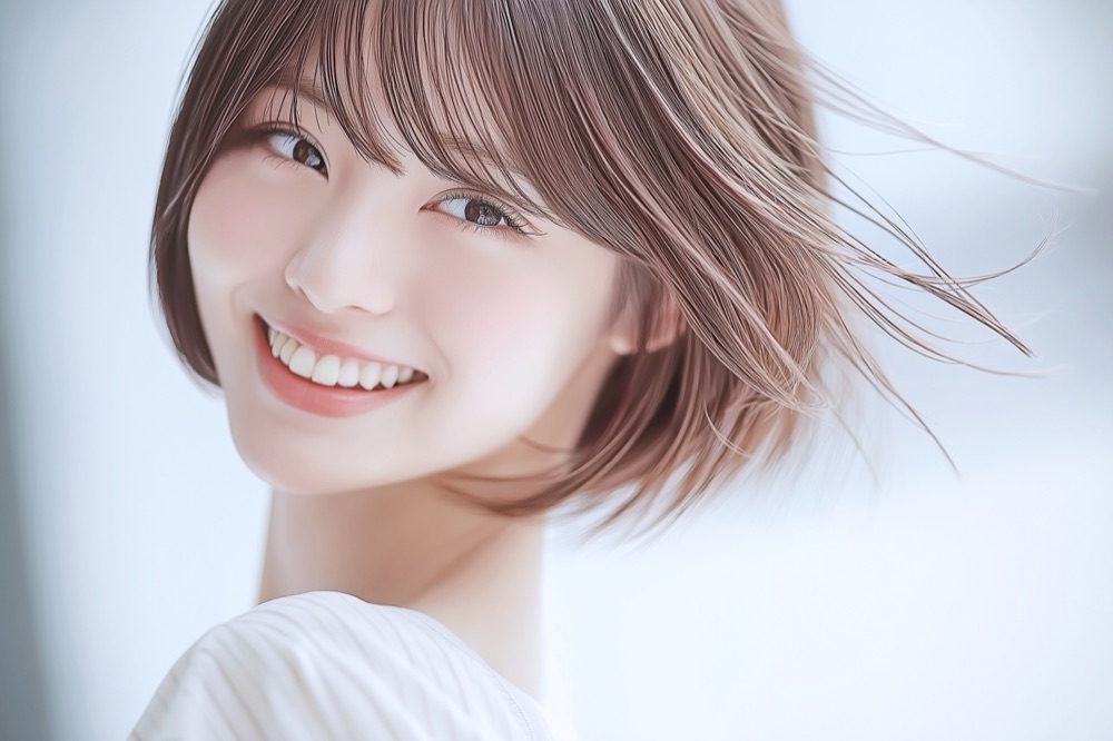 肌のきれいな女性（イメージ）