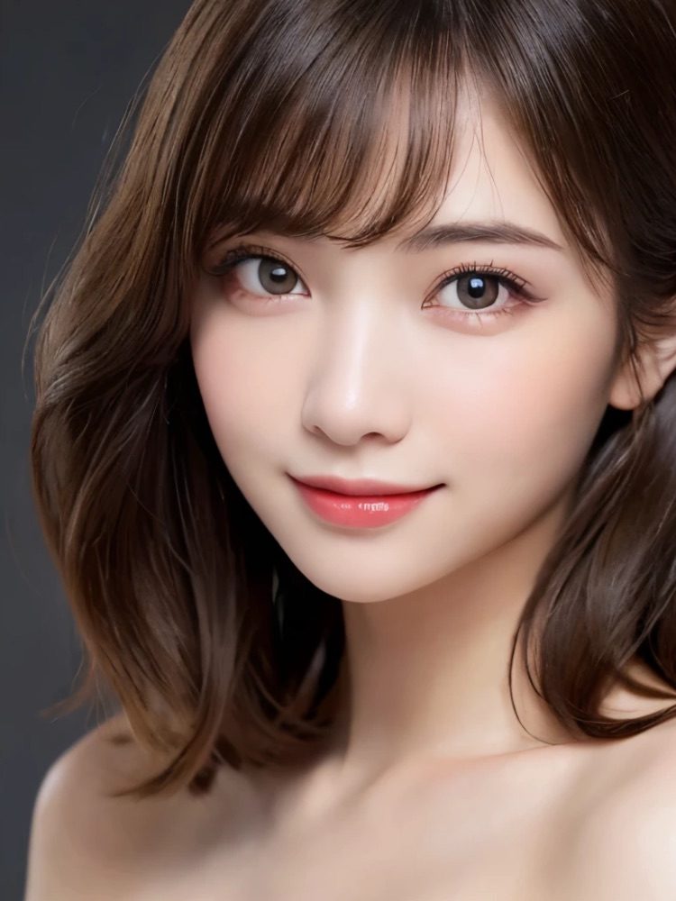 名古屋の糸リフトモニターならレナトゥスクリニック 31 肌のきれいな女性(イメージ)(モデル)