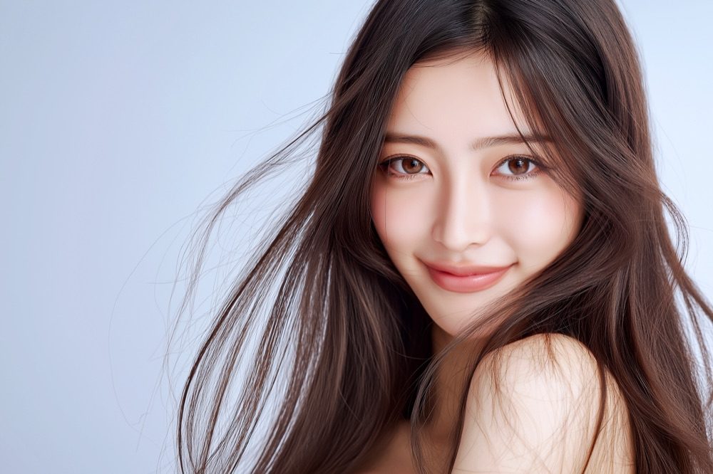 肌のきれいな女性（イメージ）