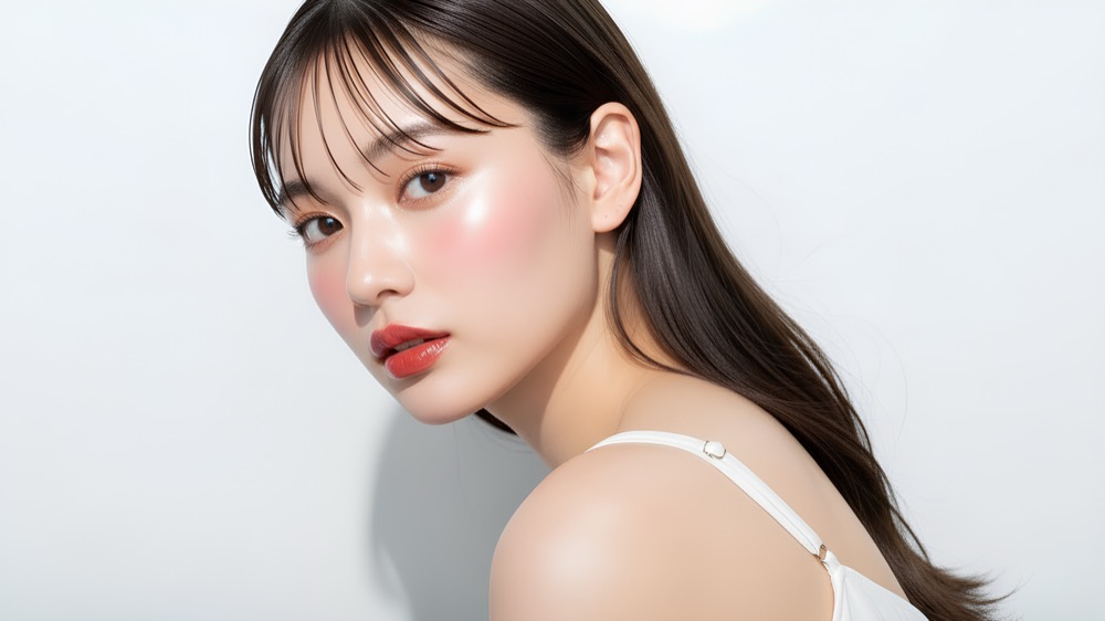 東京都内で安い人気おすすめのケミカルピーリング¥4,400なら美容皮膚科レナトゥスクリニック東京田町院(メンズ可) 3 肌のきれいな女性(イメージ)